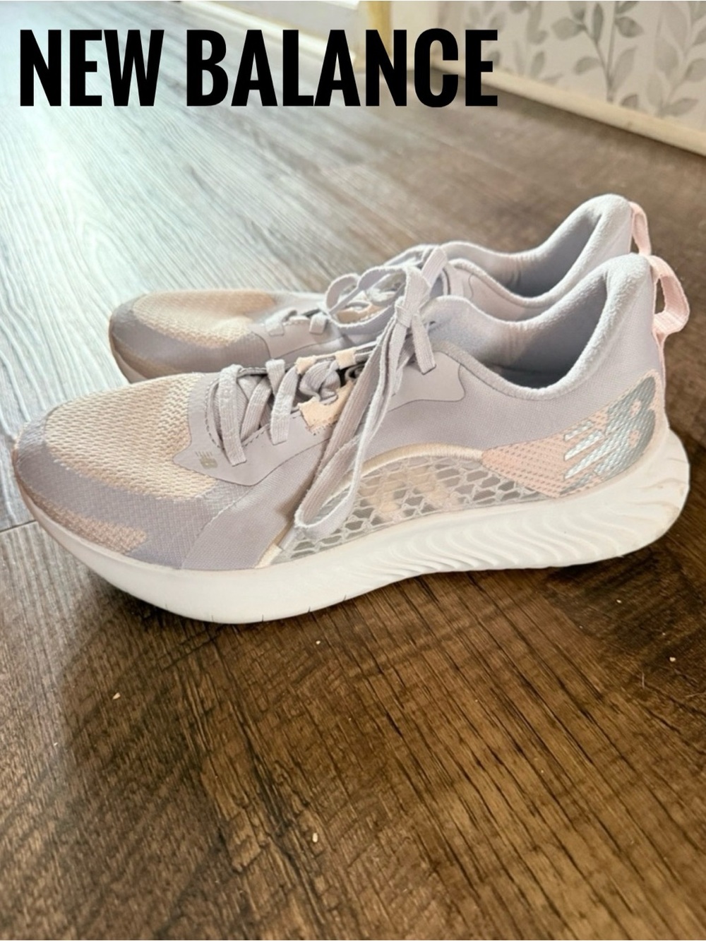 New Balance Women’s DynaSoft Beaya Lilac, Pale Pink, and Gray Athletic Sneakers
